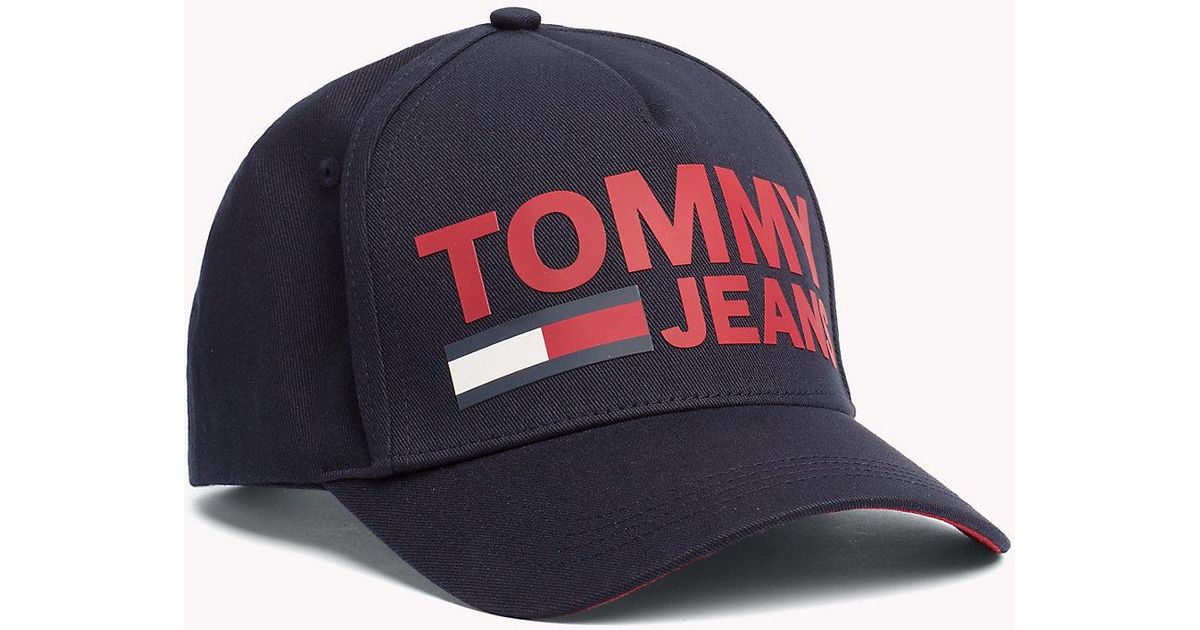 tommy jeans logo cap