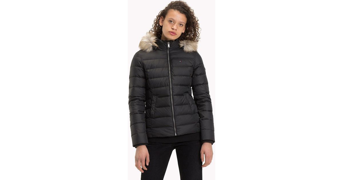 tommy jeans sustainable padded down jacket