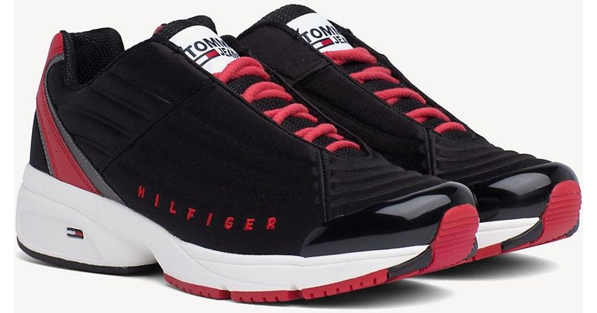 heritage mixed panel trainers