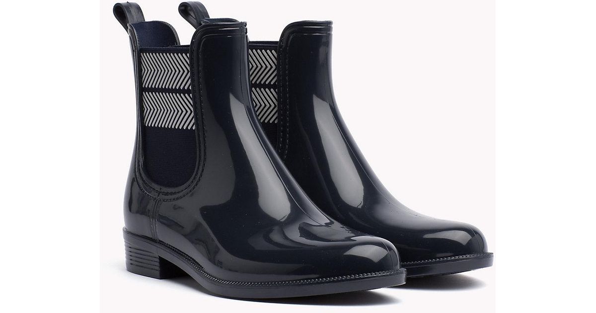 tommy hilfiger chelsea rain boots