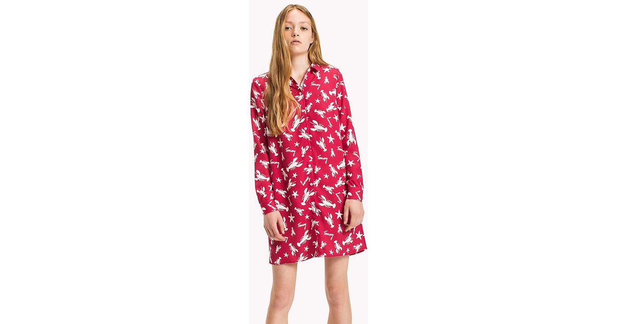tommy hilfiger lobster shirt