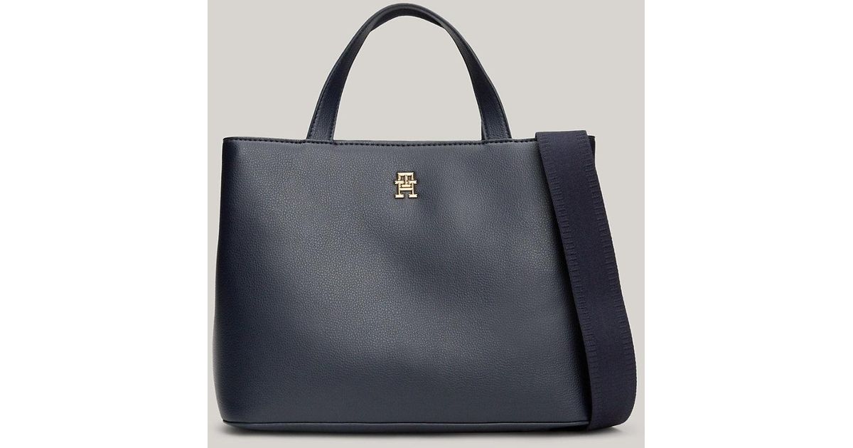 Tommy hilfiger binding tote new arrivals