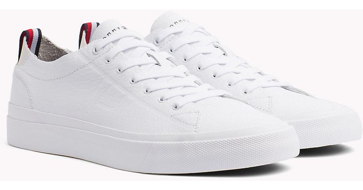 Tommy Hilfiger Embossed Leather Trainers Outlet - www.bridgepartnersllc.com  1693492836