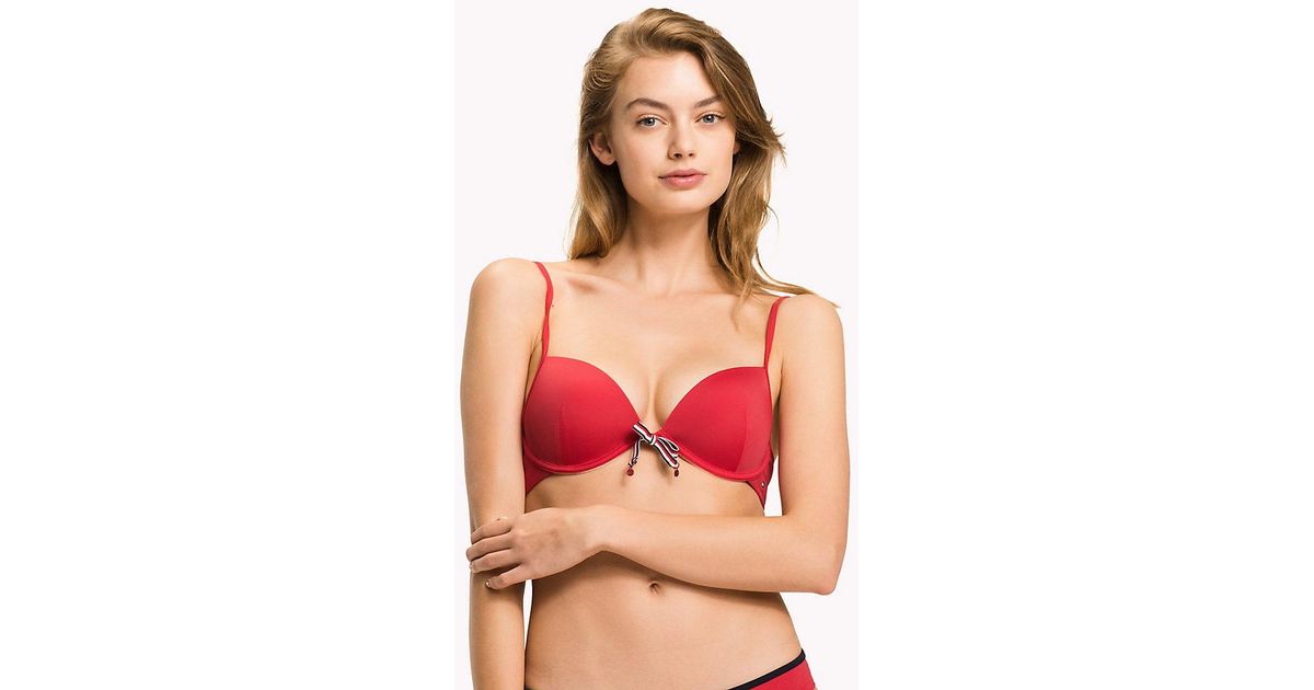 tommy hilfiger push up bikini top