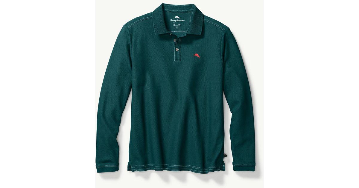 tommy bahama emfielder long sleeve polo