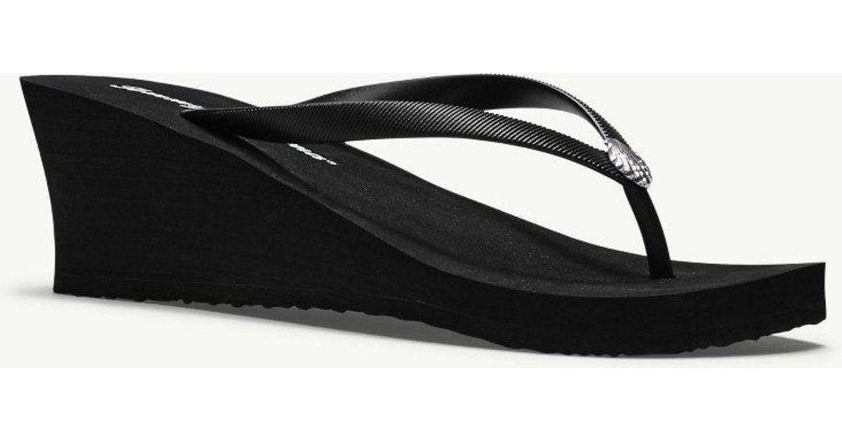 tommy bahama wedge flip flops
