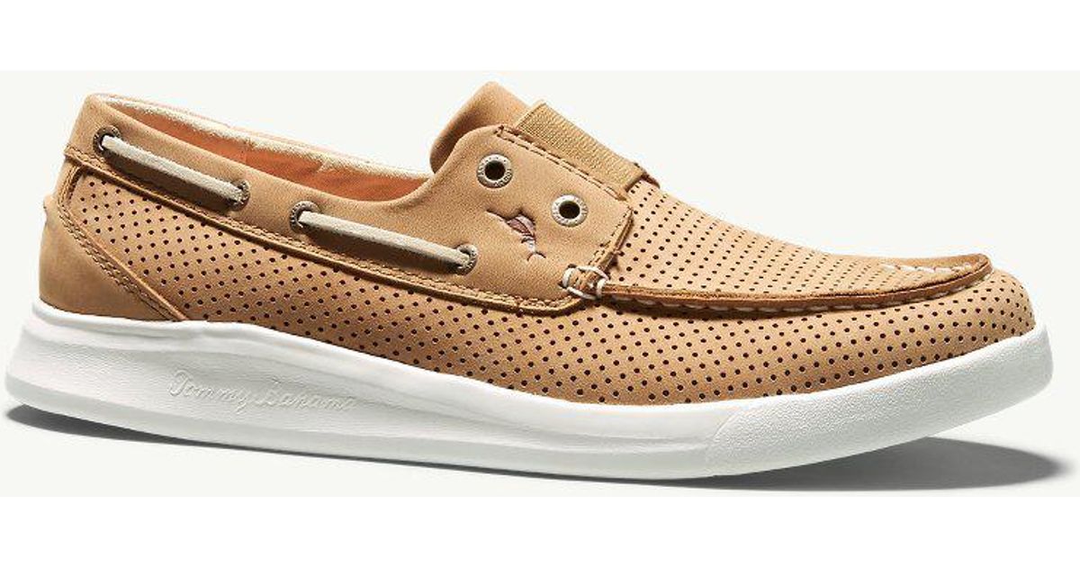 Tommy Bahama Leather Relaxology® Aeonian Perforated Slip