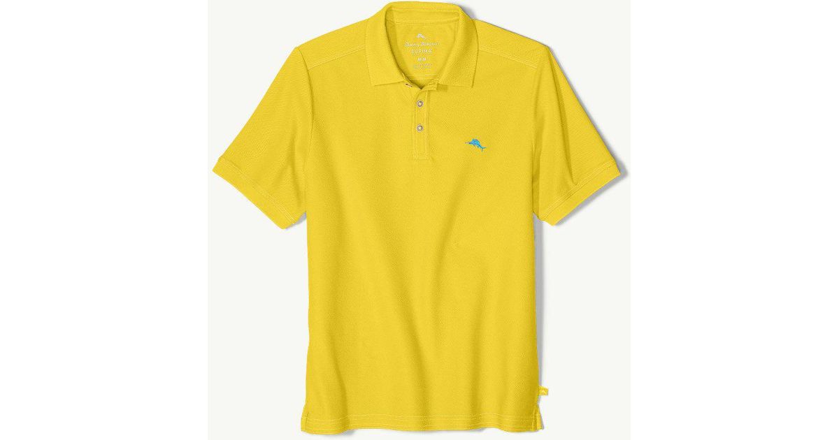 tommy bahama trim fit emfielder polo