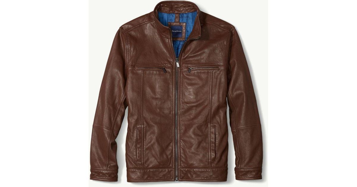 hudson peak leather aviator jacket