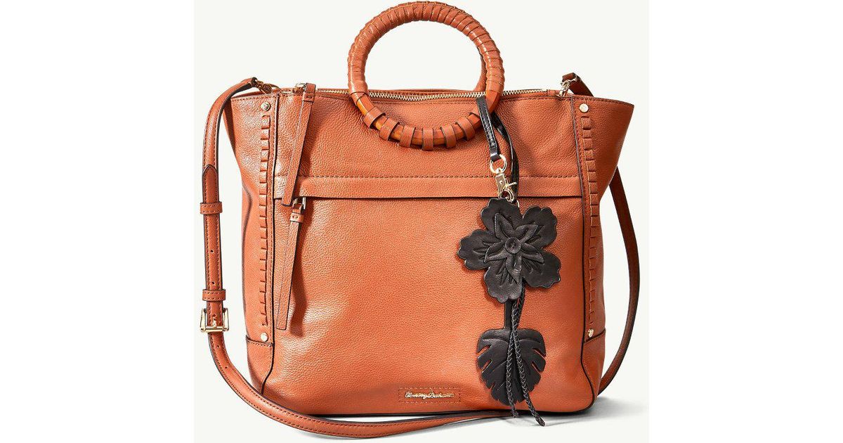 Tommy Bahama Isla Plata Leather Tote in 