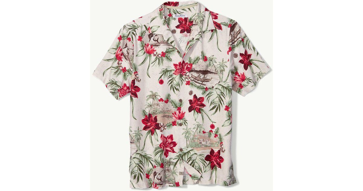 tommy bahama holiday camp shirt