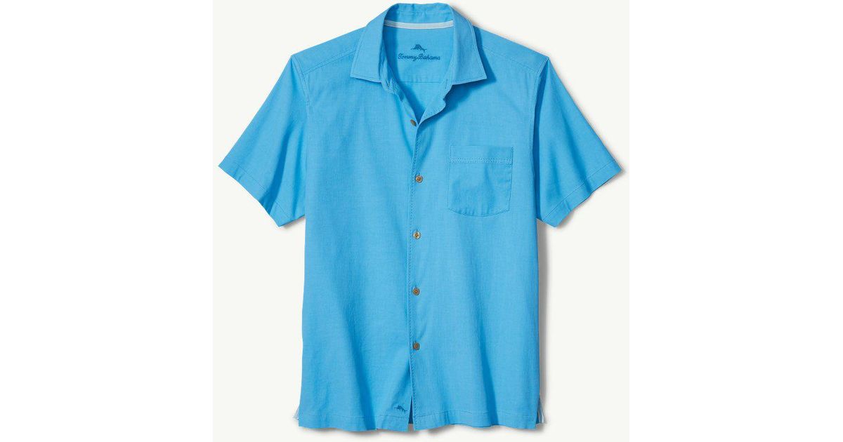 catalina twill stretch camp shirt