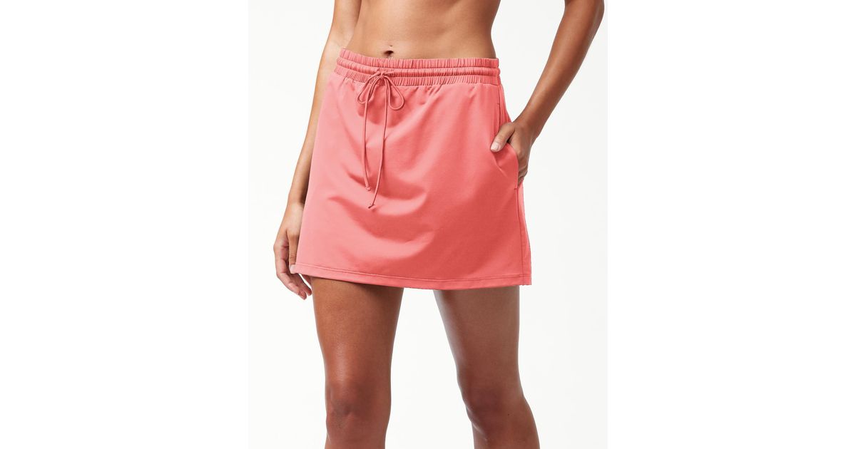 Tommy Bahama Synthetic Pearl Drawstring Swim Skirt in Pink Lyst