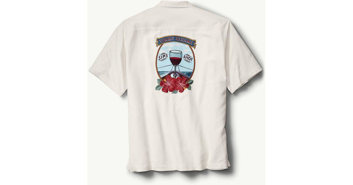 Original Fit Sips Ahoy Camp Shirt 