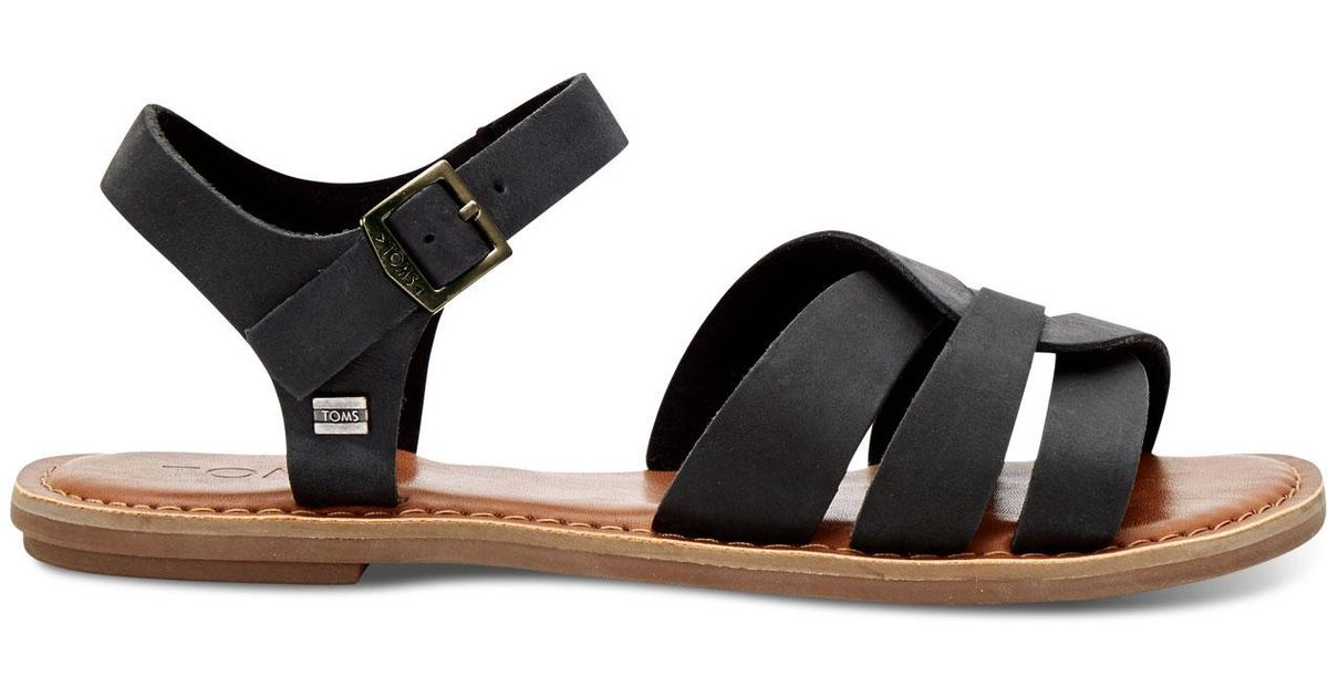 toms zoe sandals black