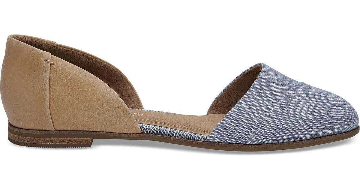 toms darcy flat honey