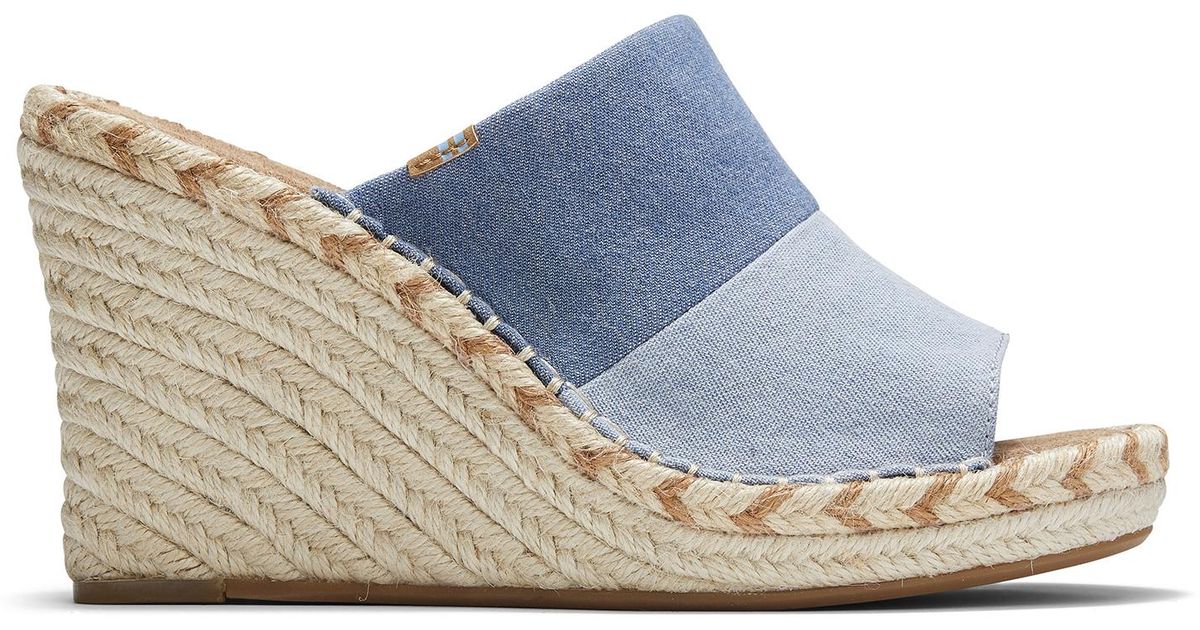 toms monica mule wedges