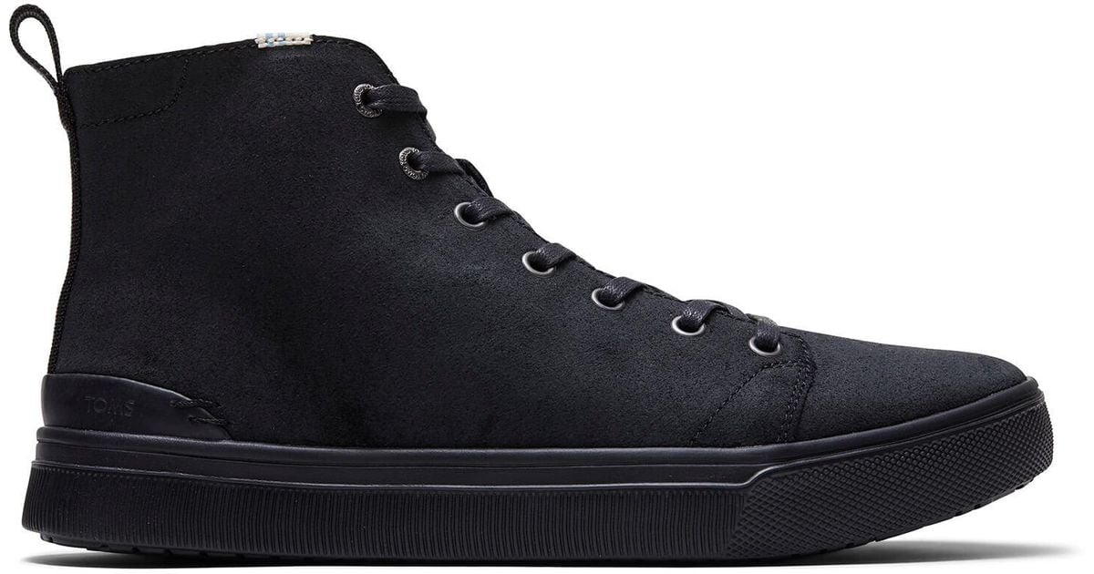 mens leather toms shoes