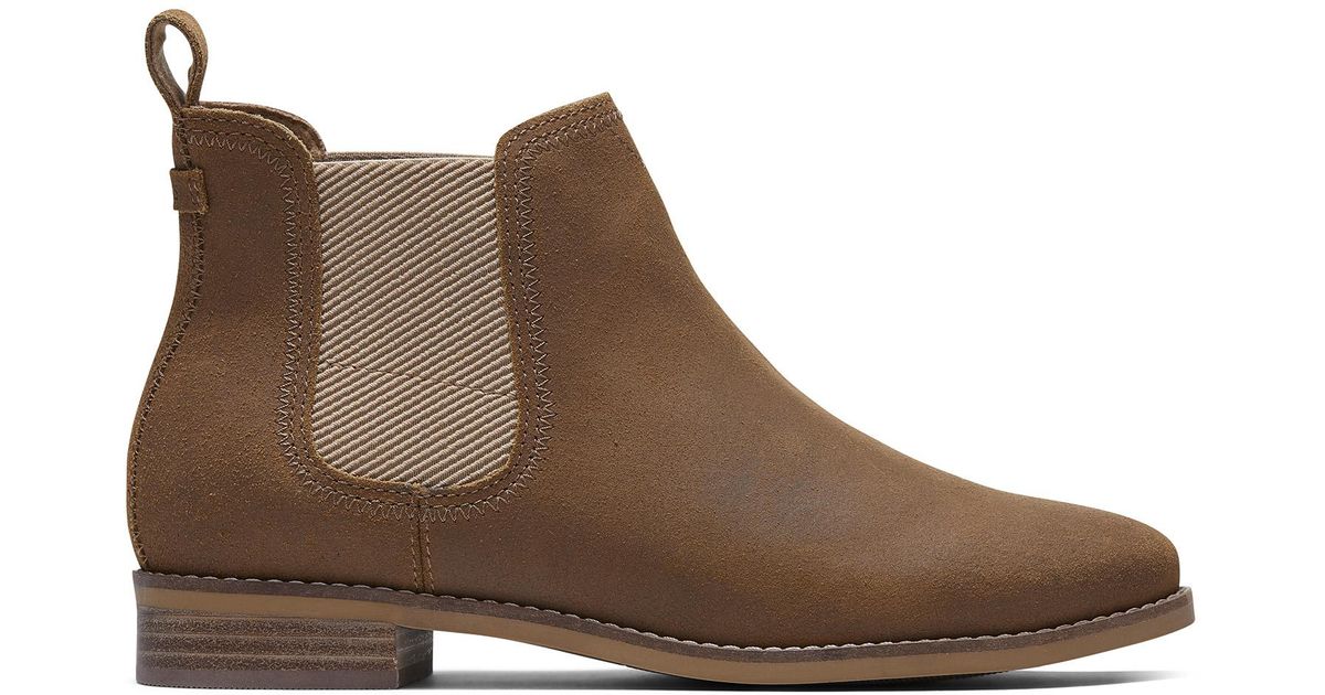 desert tan waxy suede women's ella booties