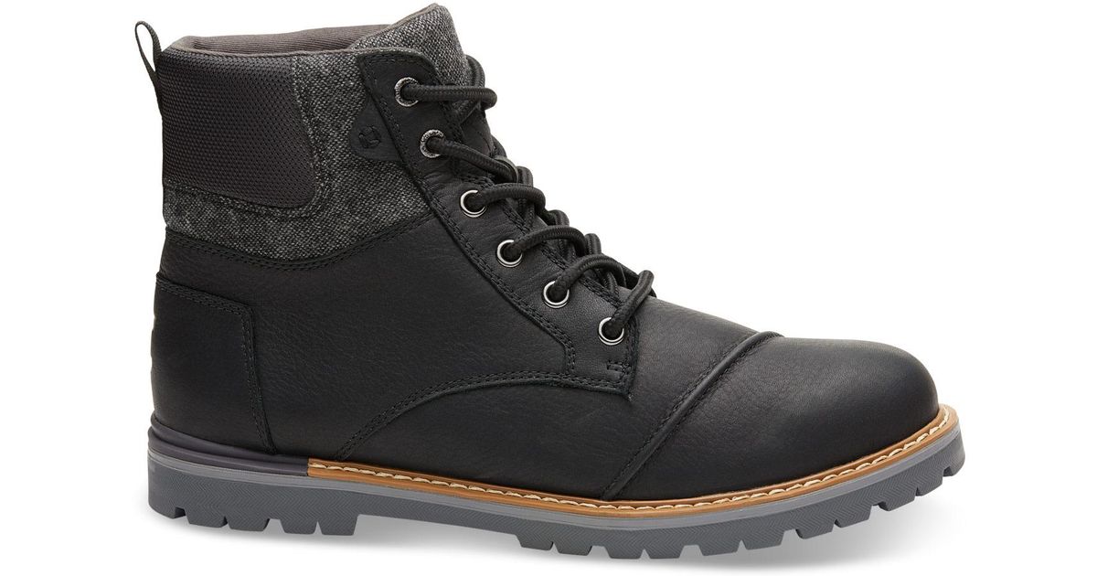 toms ashland boots black