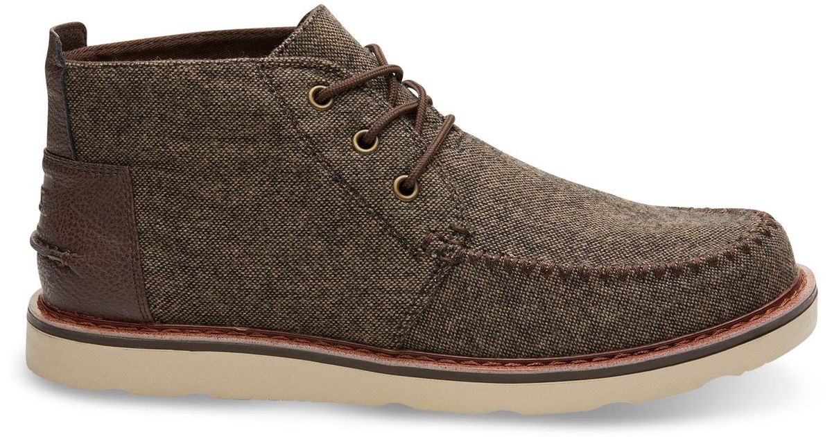 chocolate brown chukka boots