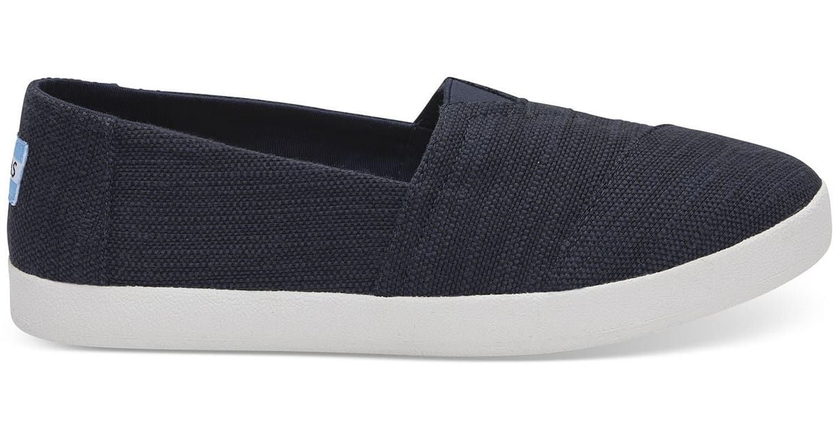 navy toms womens