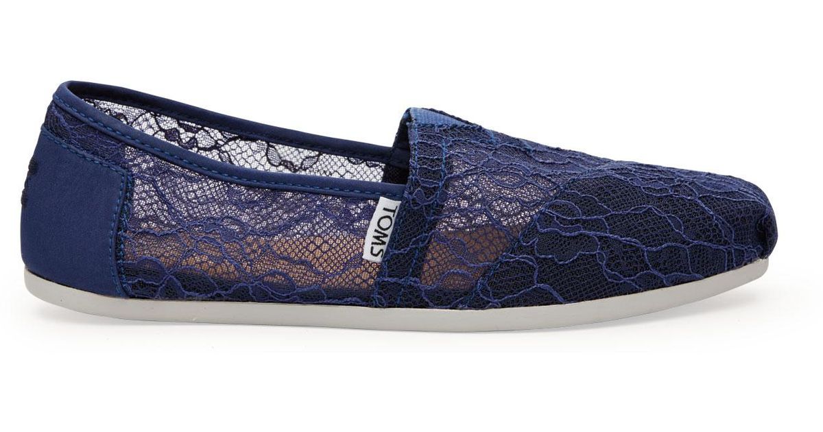 blue lace toms