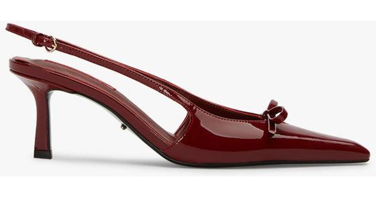 Tony Bianco Quill Bordeaux Patent Dress Shoe | Lyst display picture 1