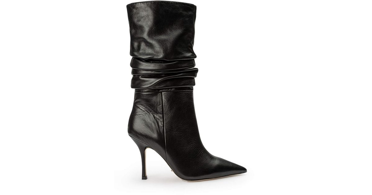 Tony Bianco Leather Kerri 9.5cm Calf Boots in Black | Lyst UK