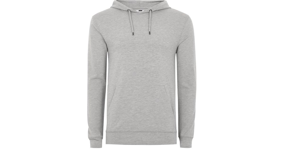 topman muscle fit hoodie