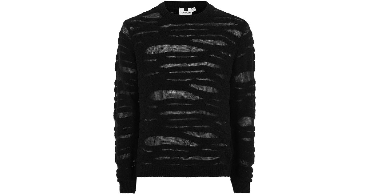 topman black jumper