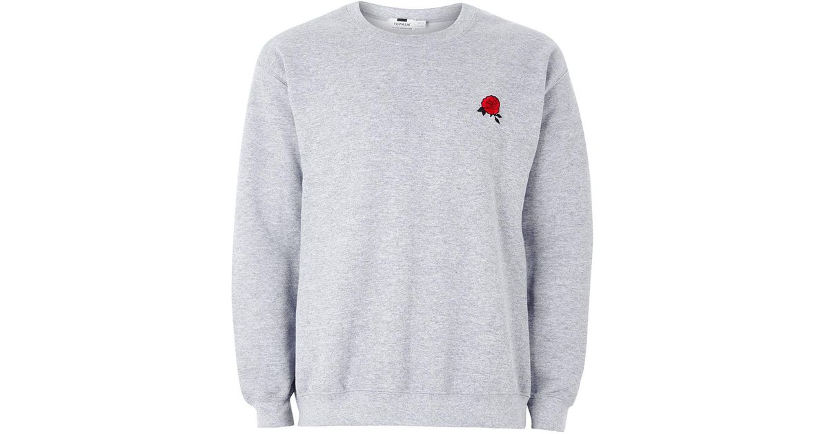 topman grey sweatshirt