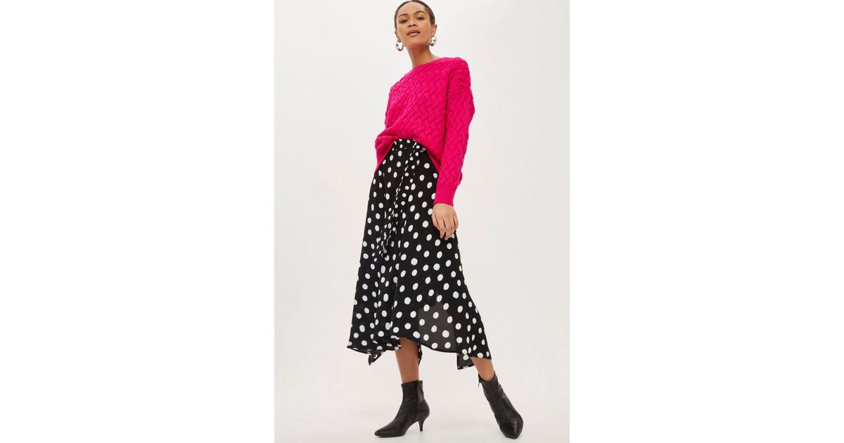 topshop hanky hem dress