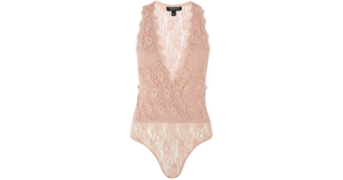 topshop plunge bodysuit