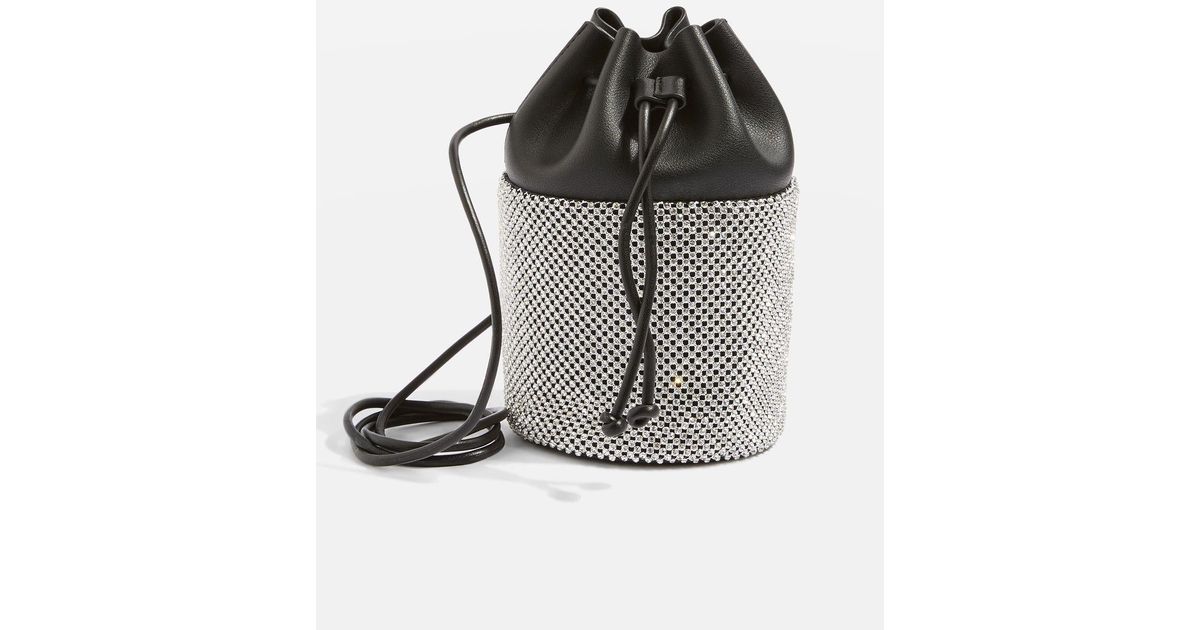 diamante cross body bag