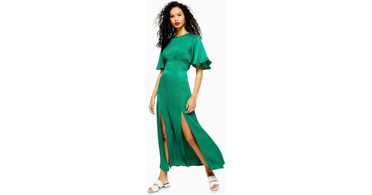 topshop austin green dress
