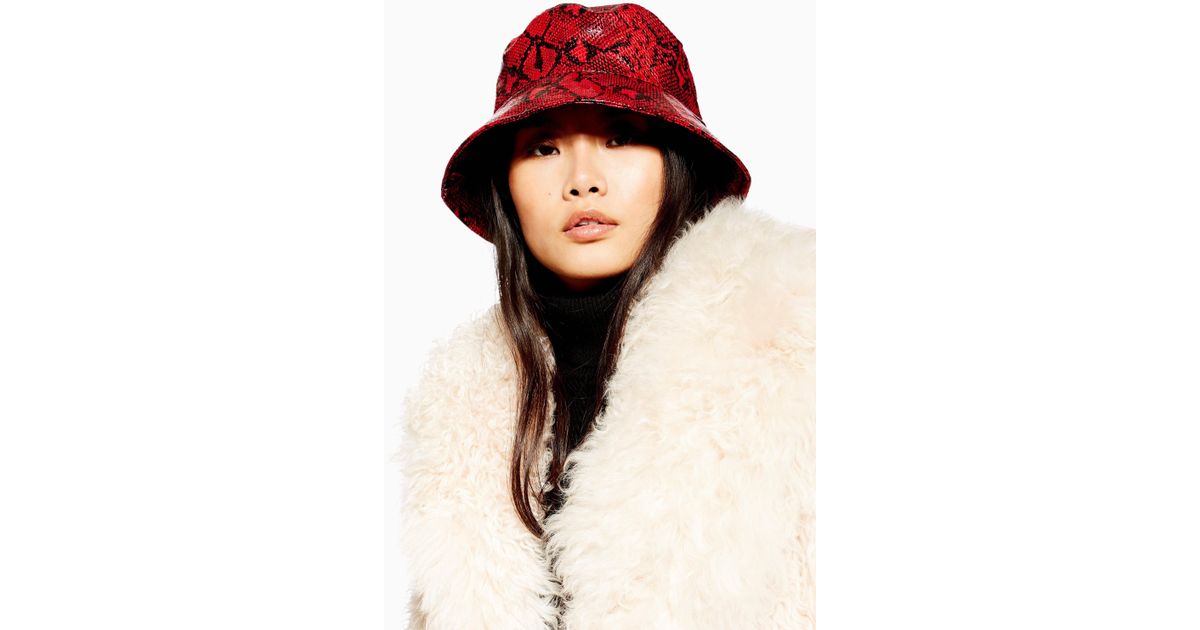snake bucket hat