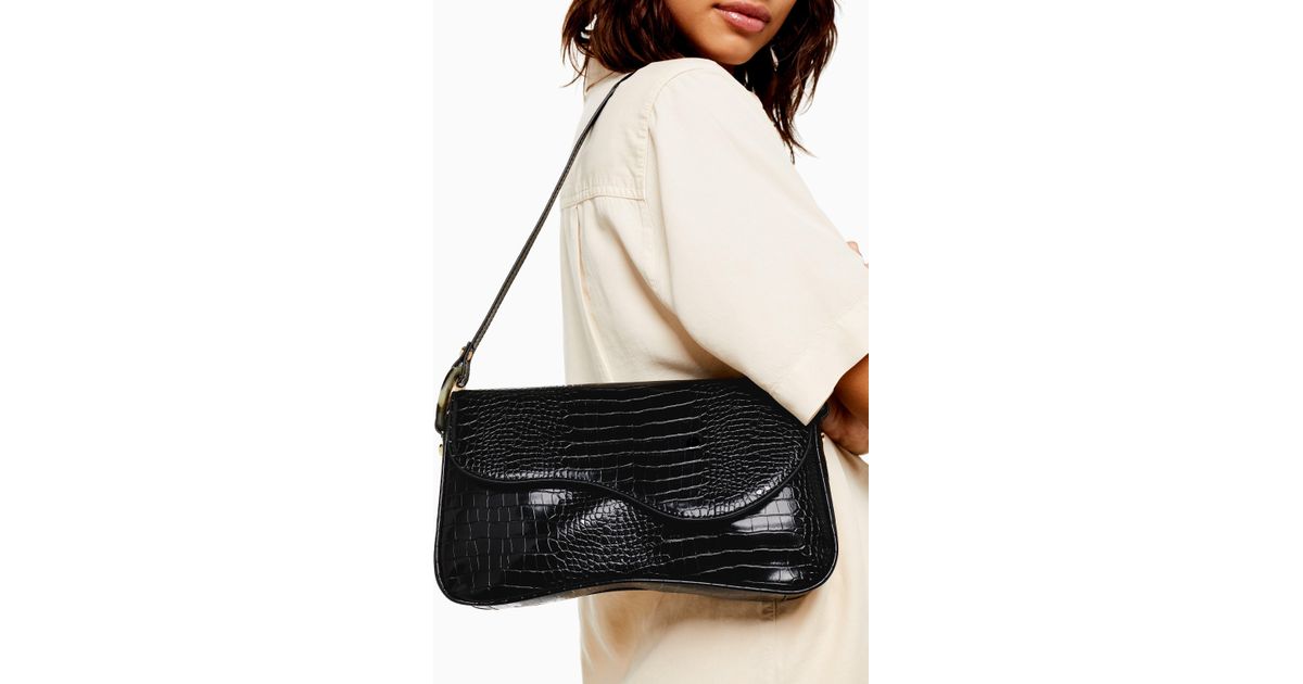 topshop crocodile bag