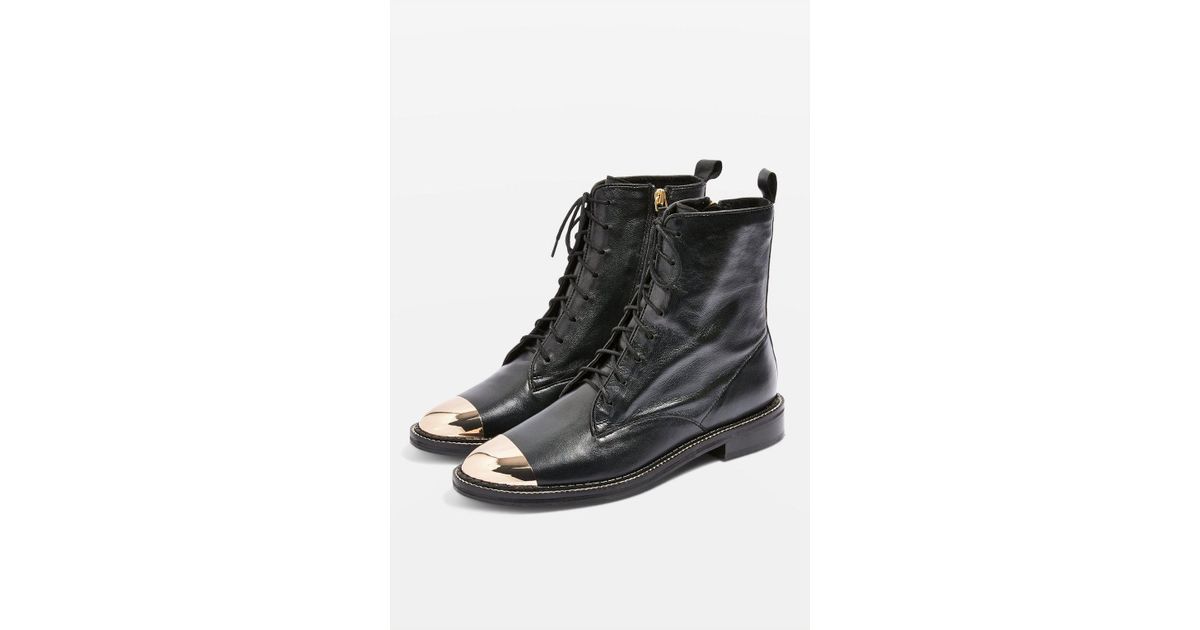 axel lace up crocodile boots