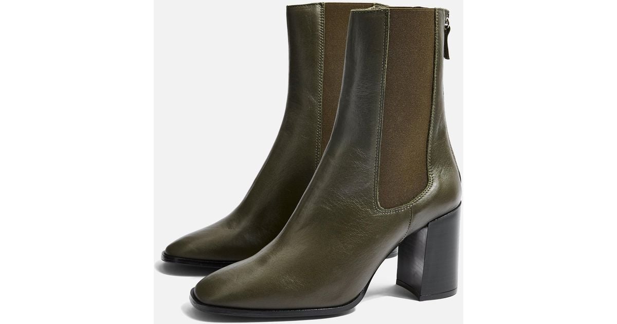 topshop hunt leather ankle boots