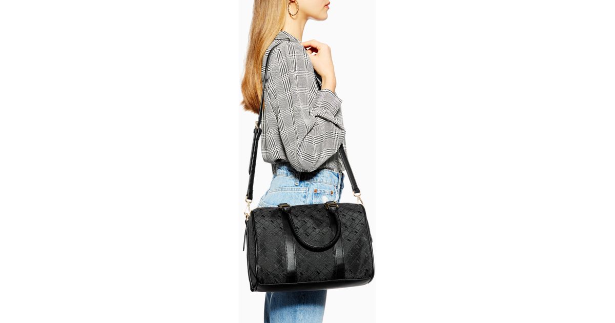 madrid jacquard shoulder bag