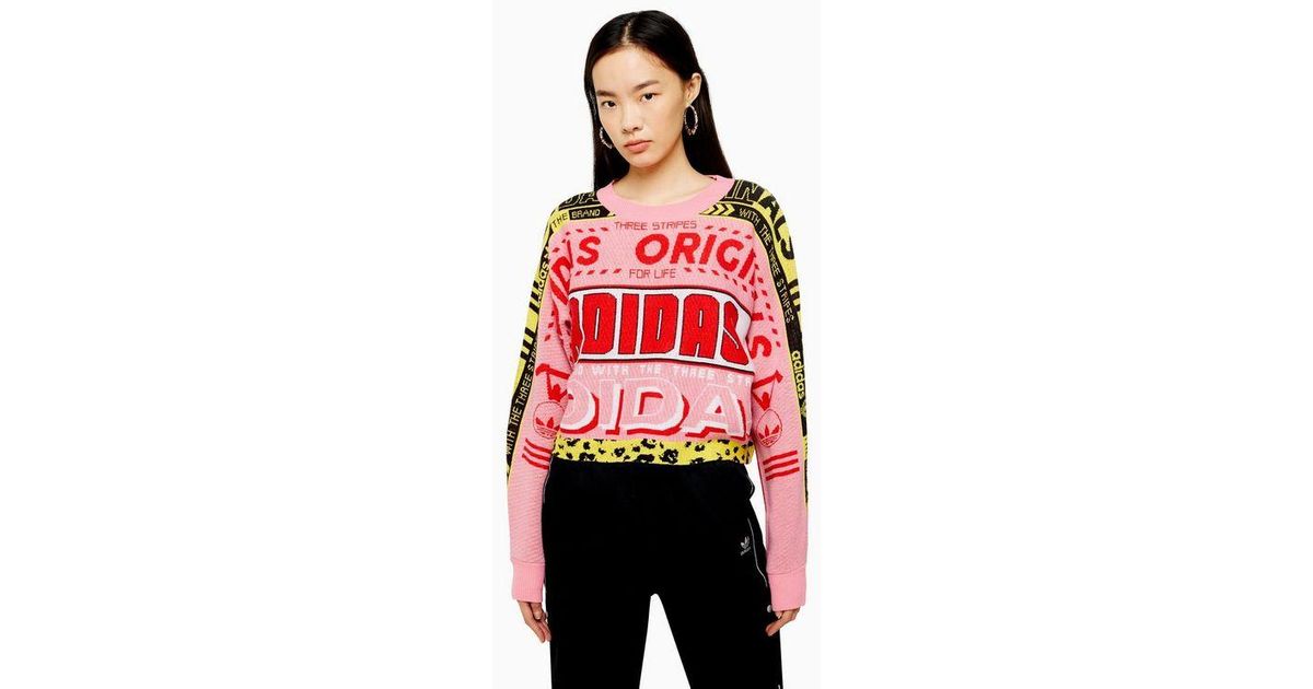 neon adidas jumper
