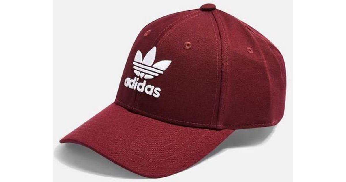 adidas hat burgundy