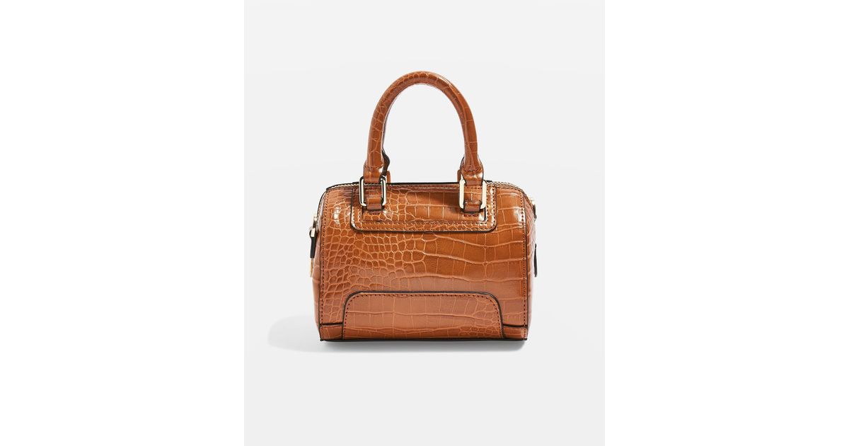 tan bowler bag
