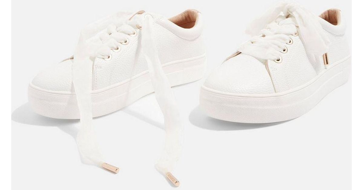 flatform trainers topshop