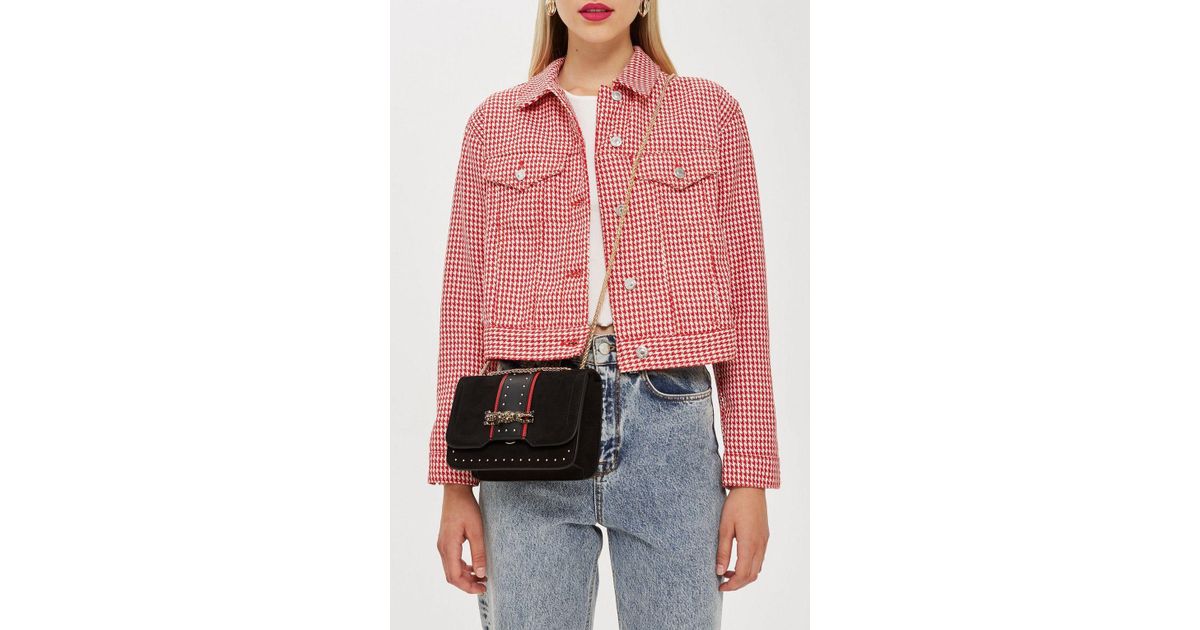 topshop panther crossbody bag