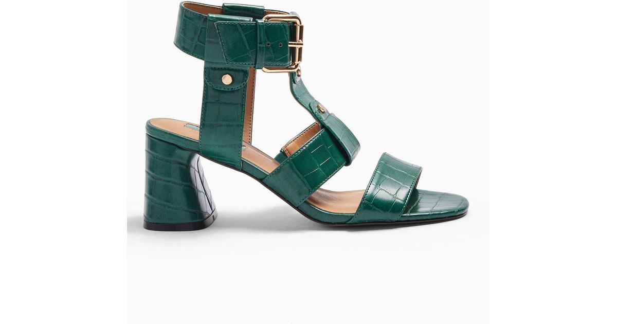 sandales vertes