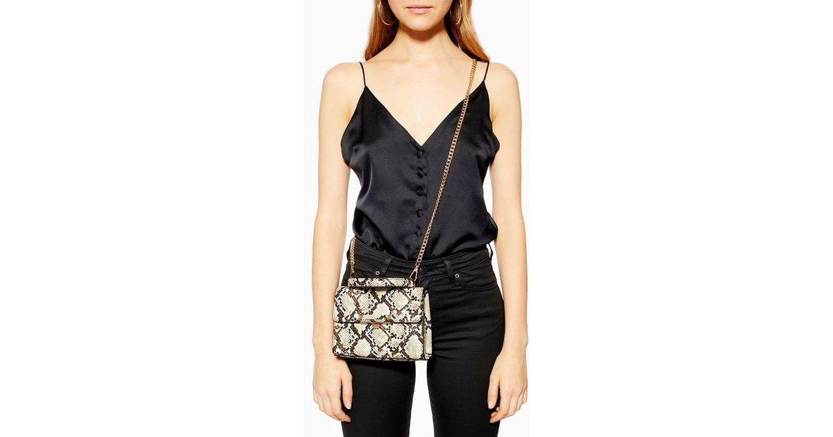 marissa snake mini bag