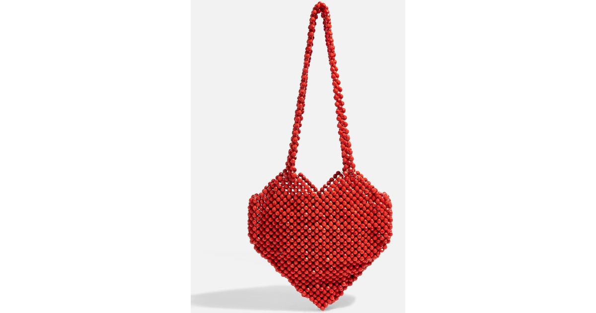 topshop heart bag