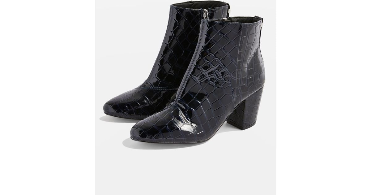 topshop crocodile boots